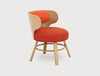 K2 Wooden Upholstered Lounge Chair 3