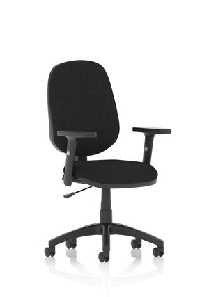 Eclipse Plus I Lever Task Operator Chair Black With Height Adjustable Arms Image 2