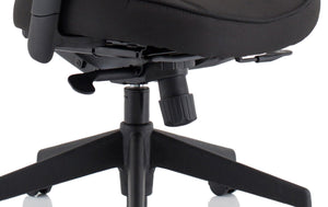 Denver Black Mesh Chair With Headrest Image 12