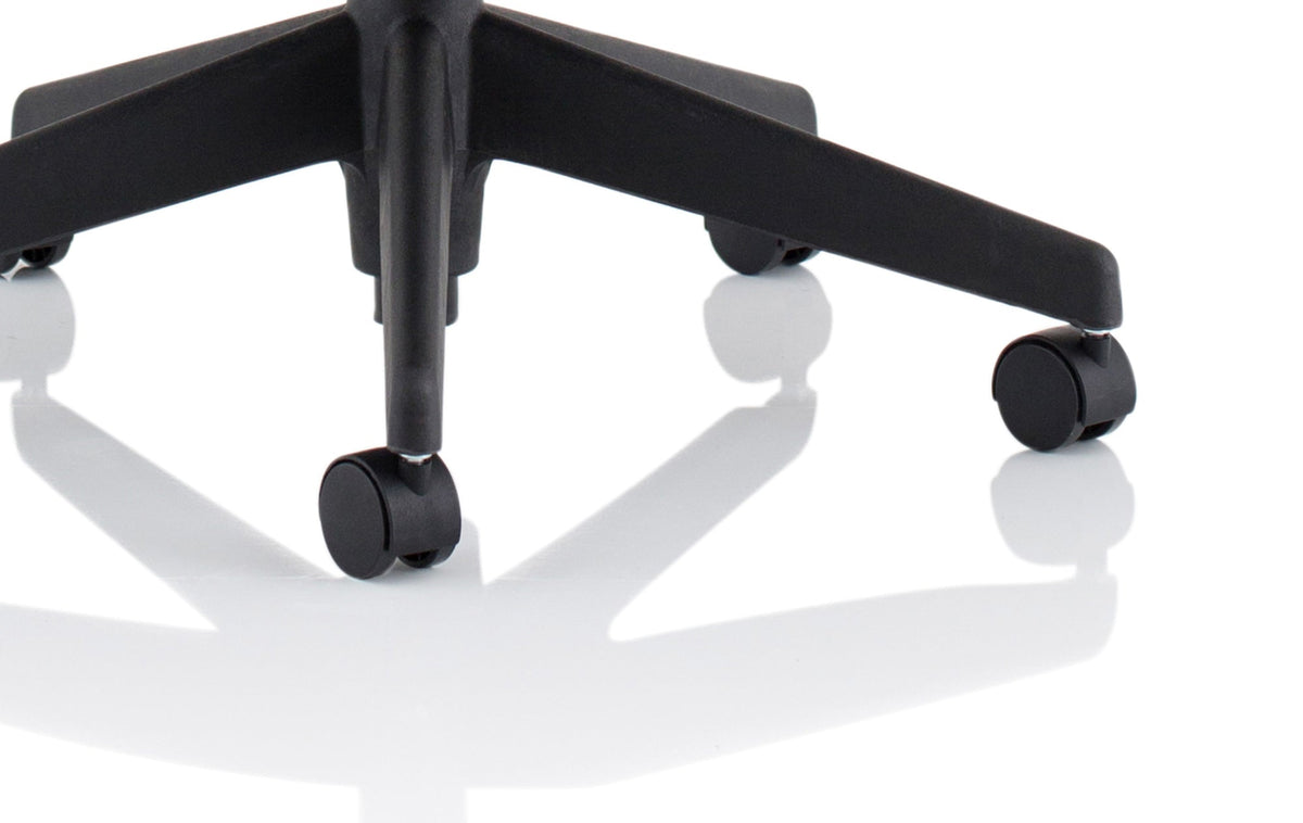 Denver Black Mesh Chair With Headrest Image 20