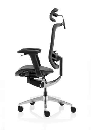 Ergo Click Black Mesh Seat Black Mesh Back with Headrest Image 5