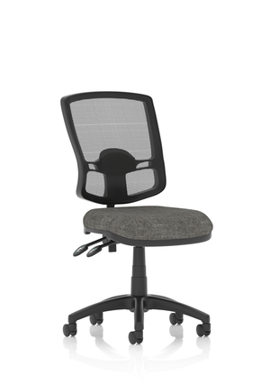 Eclipse Plus II Lever Task Operator Chair Mesh Back Deluxe With Charcoal Seat