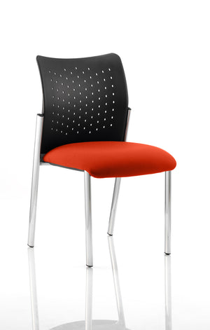 Academy Bespoke Colour Seat Without Arms Tabasco Orange Image 2