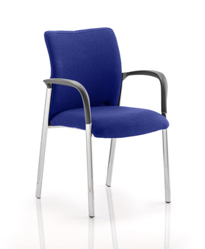 Academy Bespoke Colour Fabric Back And Bespoke Colour Seat With Arms Stevia Blue Image 2