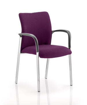 Academy Bespoke Colour Fabric Back And Bespoke Colour Seat With Arms Tansy Purple Image 2