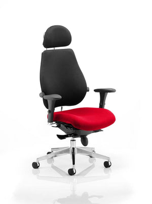 Chiro Plus Ultimate With Headrest Bespoke Colour Seat Bergamot Cherry