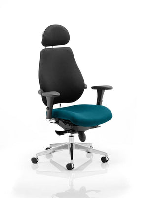 Chiro Plus Ultimate With Headrest Bespoke Colour Seat Maringa Teal