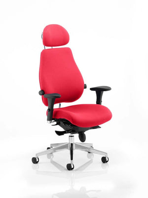 Chiro Plus Ultimate With Headrest Bespoke Colour Bergamot Cherry Image 2