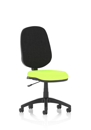 Eclipse Plus I Lever Task Operator Chair Bespoke Colour Seat Myrrh Green Image 2