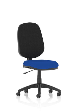 Eclipse Plus I Lever Task Operator Chair Bespoke Colour Seat Stevia Blue Image 2