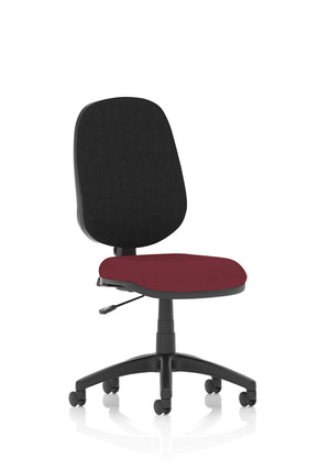 Eclipse Plus I Lever Task Operator Chair Bespoke Colour Seat Ginseng Chilli Image 2