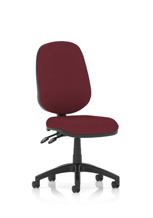 Eclipse Plus II Lever Task Operator Chair Bespoke Colour Ginseng Chilli
