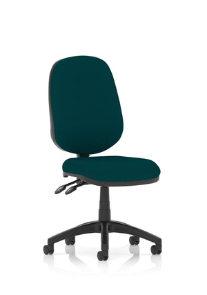 Eclipse Plus II Lever Task Operator Chair Bespoke Colour Maringa Teal Image 2