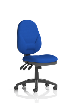 Eclipse Plus XL Lever Task Operator Chair Bespoke Colour Stevia Blue Image 3