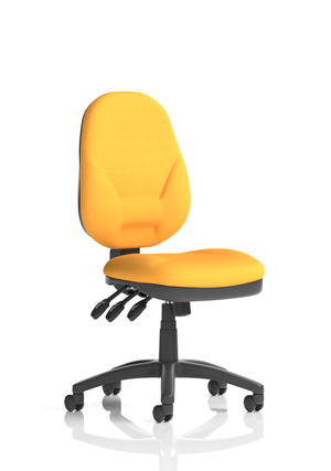 Eclipse Plus XL Lever Task Operator Chair Bespoke Colour Senna Yellow