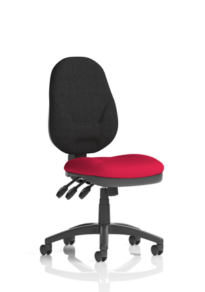 Eclipse Plus XL Lever Task Operator Chair Bespoke Colour Seat Bergamot Cherry Image 3