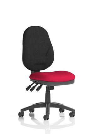 Eclipse Plus XL Lever Task Operator Chair Bespoke Colour Seat Bergamot Cherry Image 4