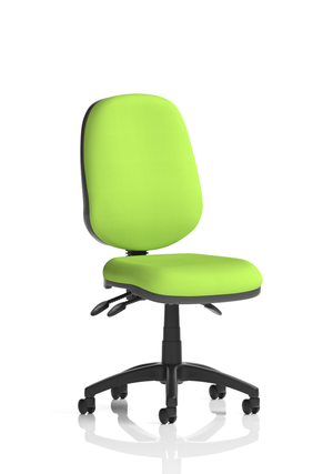 Eclipse Plus III Lever Task Operator Chair Bespoke Colour Myrrh Green Image 2