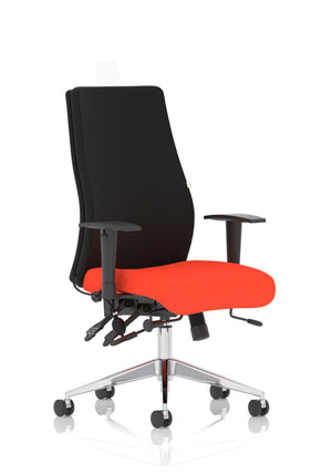 Onyx Bespoke Colour Seat Without Headrest Tabasco Orange Image 3