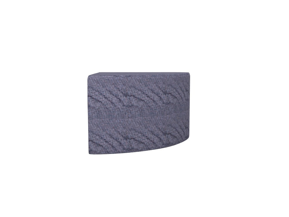 Custom Volt & Square Square 90 Degree Corner Section Pouffe - Ref: YB9AZCV