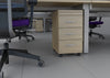 Kito 3 Drawer Desk High Pedestal 7
