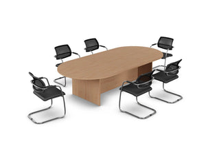 Kito Elipse Meeting Table  Double Cylinder Leg Base 12