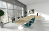 Kito Elipse Meeting Table  Double Cylinder Leg Base 8