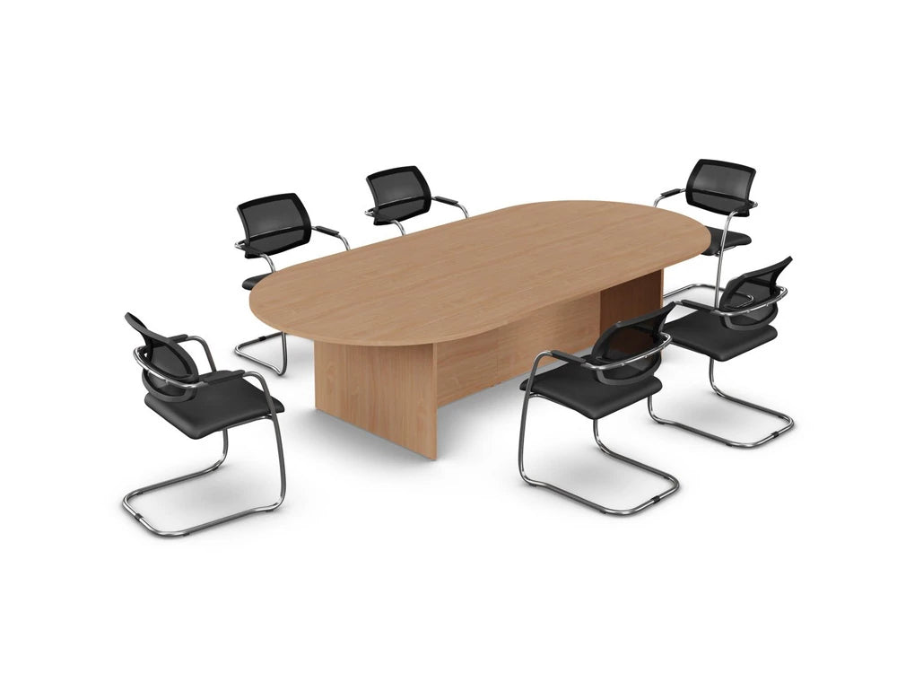 Kito Round Meeting Table Single Cylinder Leg Base 12