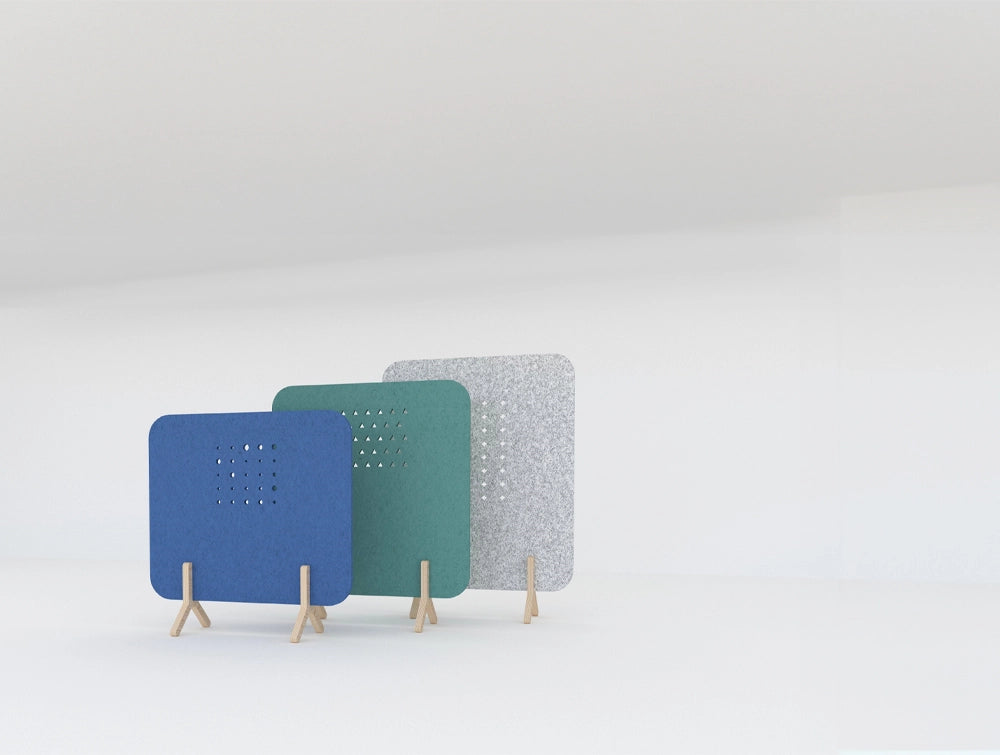 Koala Cutout Freestanding Acoustic Screen in Different Heights and Finishes