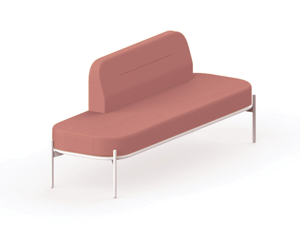 Leaf Pod Upholstered 3 Seater Sofa 3