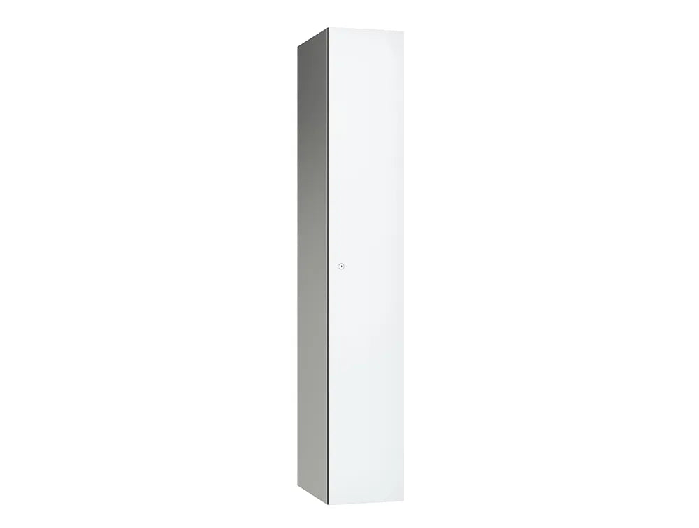 Leisure 1-Door Aluminium Locker - Designer White