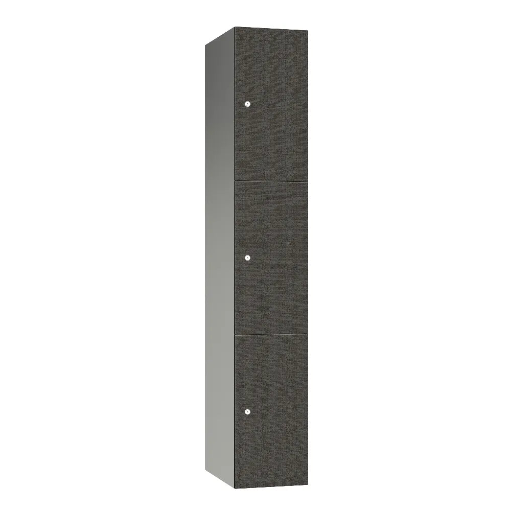 Leisure 3-Door Aluminium Locker - Smokey Mesh