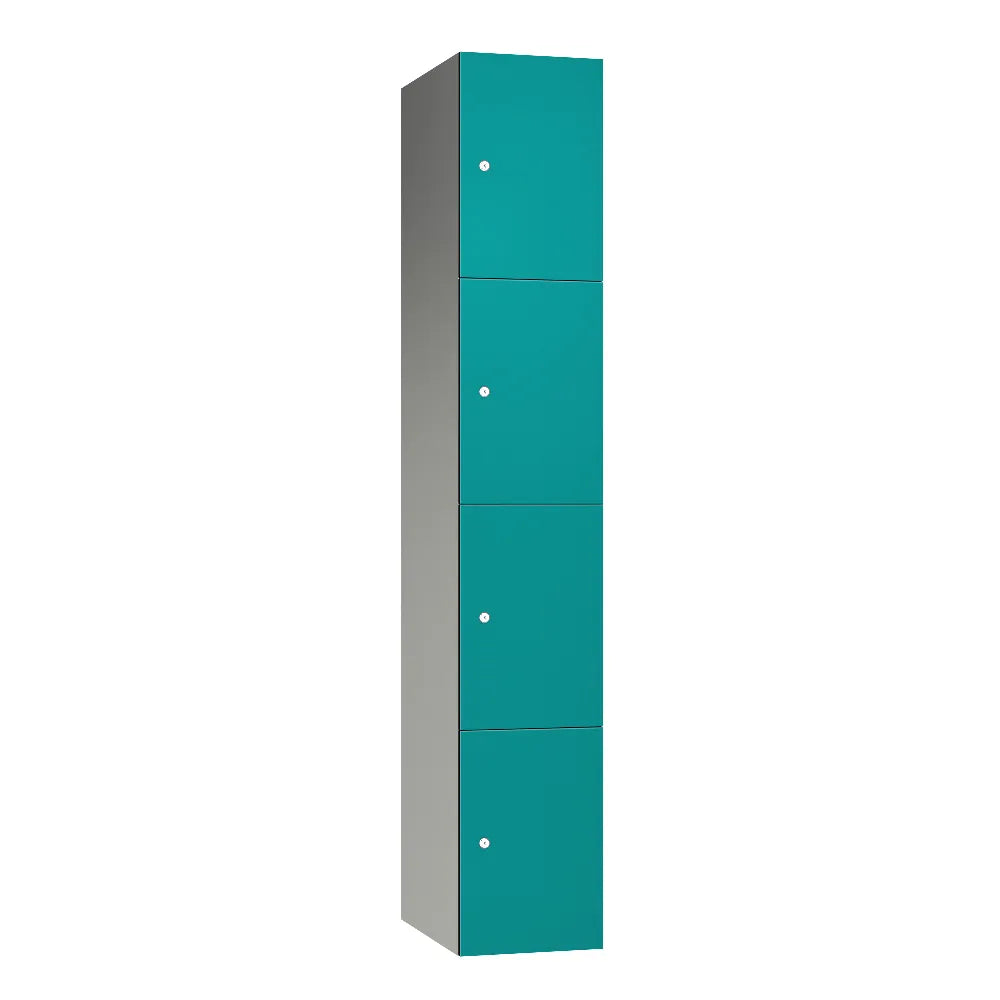 Leisure 4-Door Aluminium Locker - Peacock
