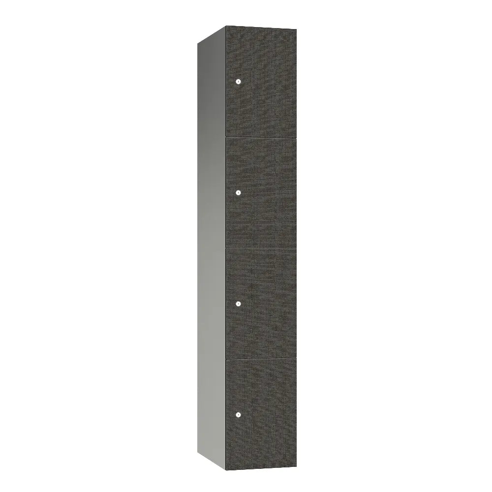 Leisure 4-Door Aluminium Locker - Smokey Mesh