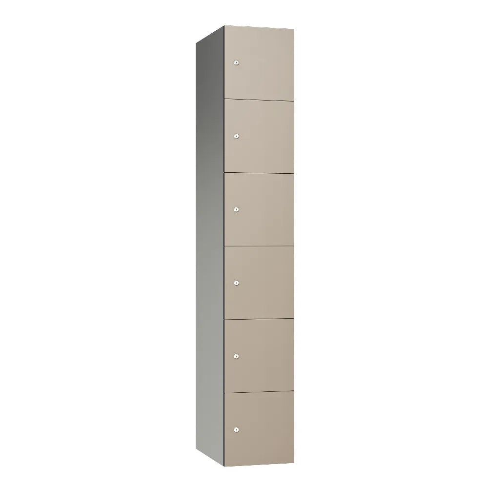 Leisure 6-Door Aluminium Locker - Bay