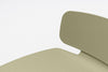 Lena Low Backrest Stool with Sled Base Detail