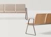 Lin Wood 4 Seater Bench In Studio Setting