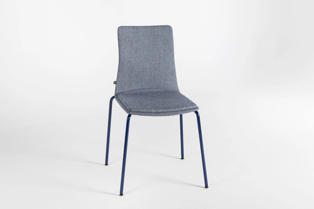 Linar Plus Wooden Chair With Cushion  Metal Legs 11
