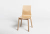 Linar Plus Wooden Chair With Cushion  Metal Legs 7