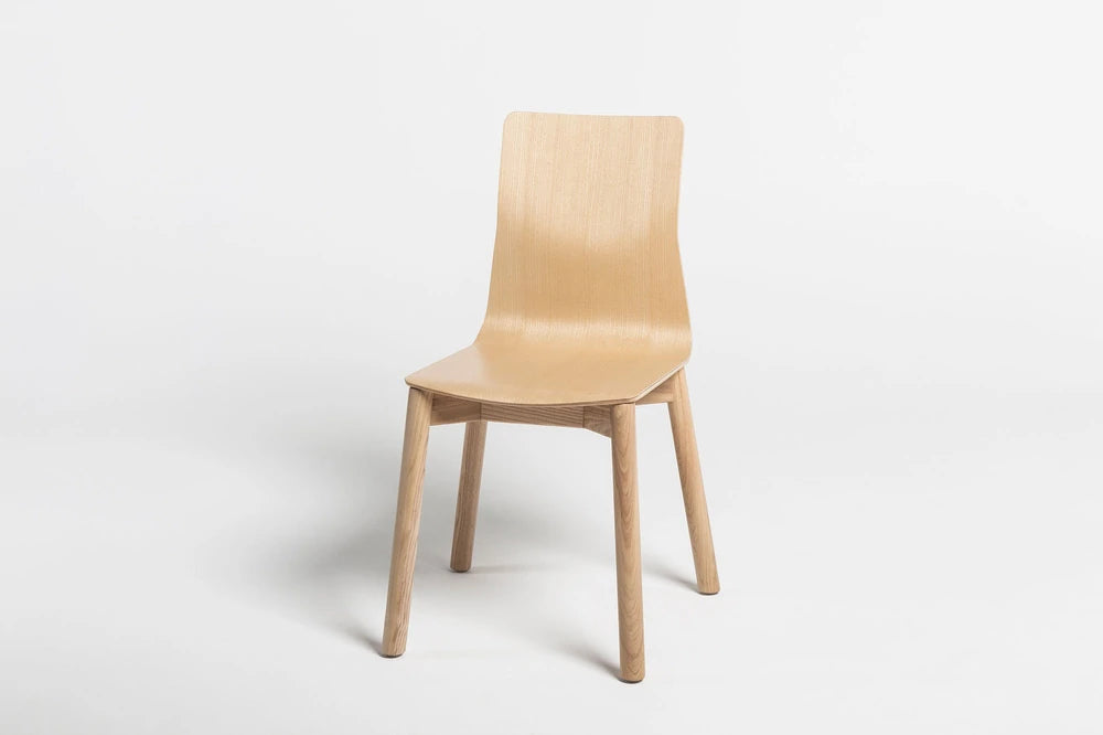 Linar Plus Wooden Chair With Cushion  Metal Legs 7