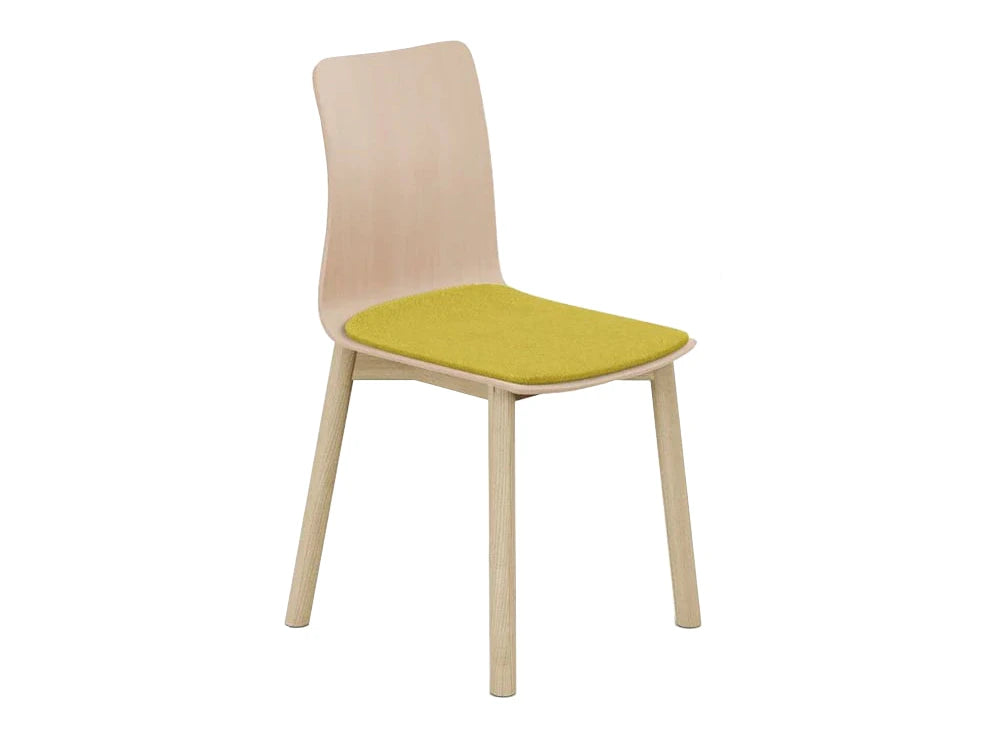 Linar Plus Wooden Chair With Cushion Not Linar Lpsjdj Ash Nlb Cushme62002