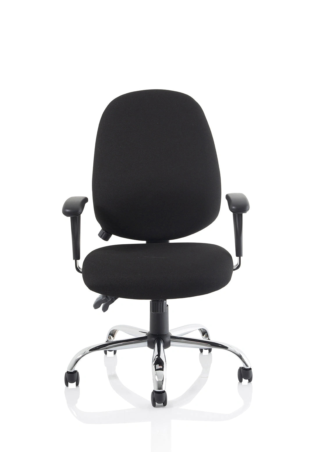 Lisbon Medium Back Task Operator Office Chair With Height Adjustable Arms OP000073 4