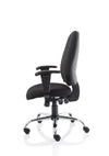 Lisbon Medium Back Task Operator Office Chair With Height Adjustable Arms OP000073 6