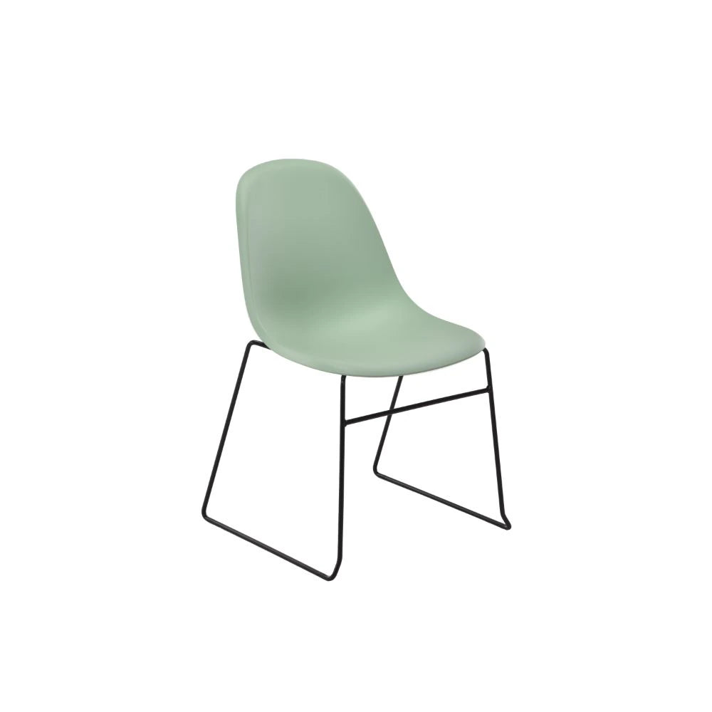 Lizzie Skid Chair CH3517BK 1