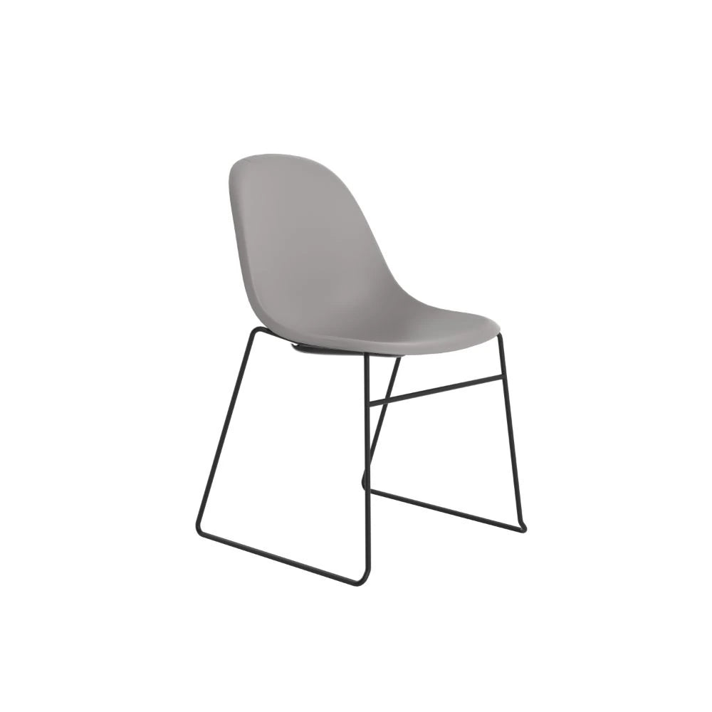 Lizzie Skid Chair CH3517GR 2
