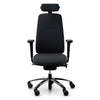 Logic 220 Ergonomic Chair with Neckrest - Black