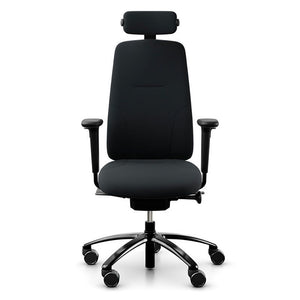 Rh Logic 220 Black Ergonomic Chair With Neckrest