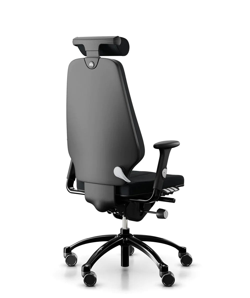 Logic 400 Gaja Ergonomic Chair with Neckrest - Black