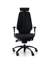 Logic 400 Gaja Ergonomic Chair with Neckrest - Black