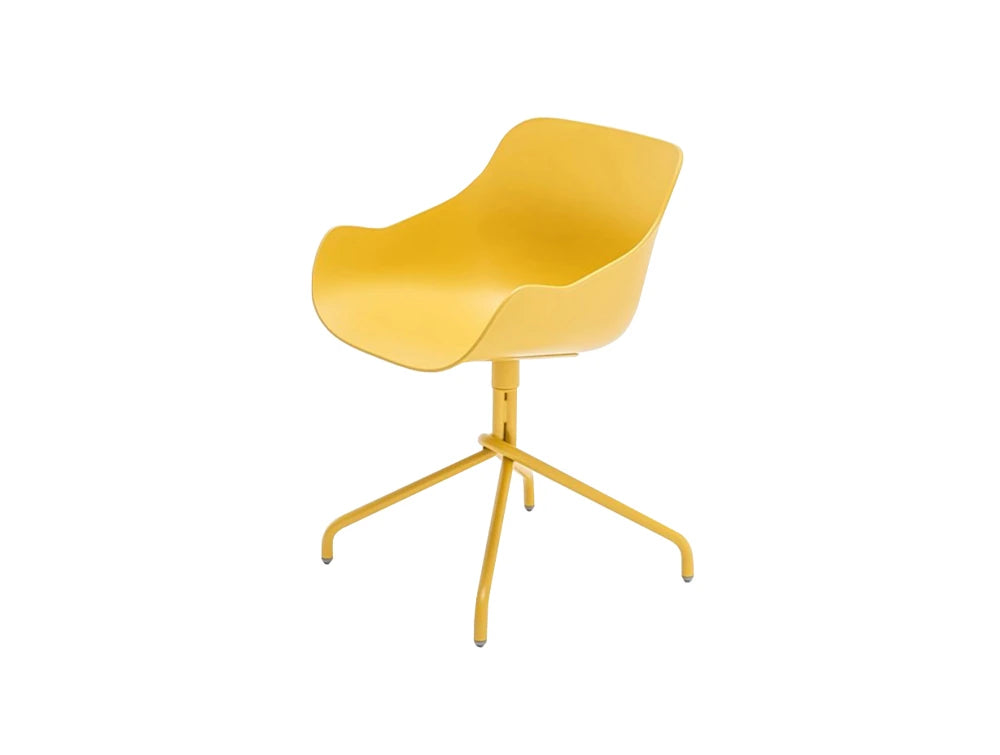 MDD Baltic Basic Shell Armchair on Four Spoke Base